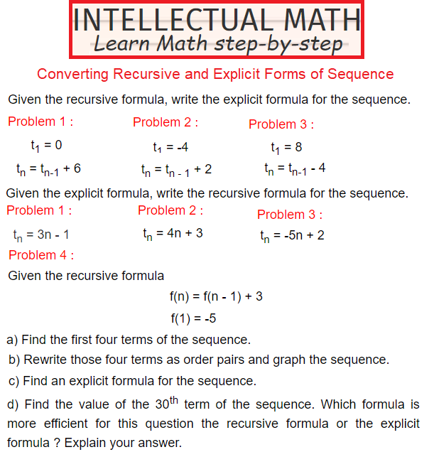 converting-recursive-explicit-form