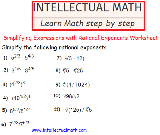 simplifying-expressions-with-rational-exponents-worksheet